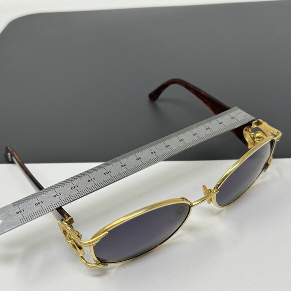 Tura Eyeglasses Frames Women Sunglasses Vintage 954 Gold 130mm  Frames Only main image 7